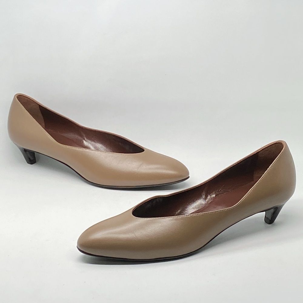 The Row Almond Leather Pump size 37.5 - Picture 9 of 13